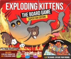 Exploding Kittens  - The Board Game - Super Fan Ediition